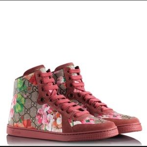 Nearly New! Gucci Bloom High Top Sneaker Size 38